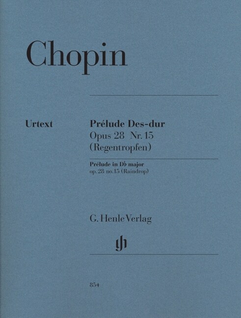 Prelude Des-Dur op.28 Nr.15 (Regentropfen), fur Klavier (Mullemann) (Sheet Music)