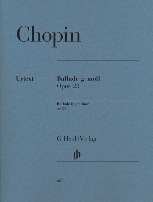 Ballade g-Moll op.23, Klavier (Mullemann) (Sheet Music)