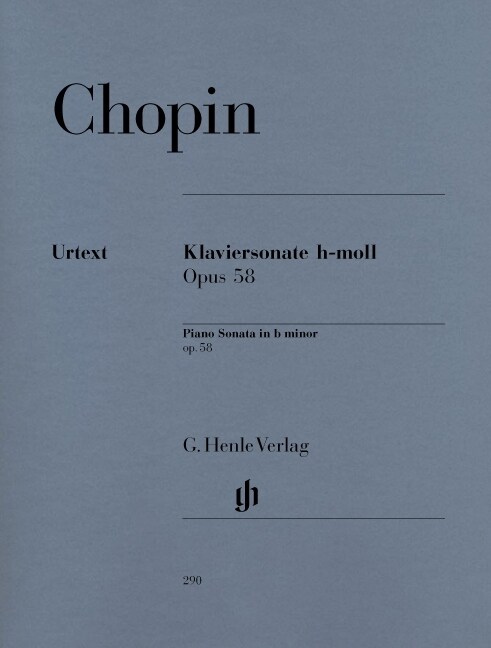 Klaviersonate h-Moll op.58 (Sheet Music)