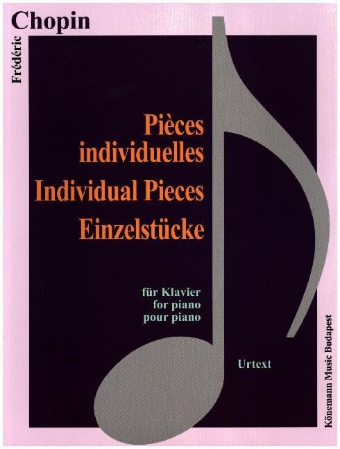 Einzelstucke (Sheet Music)