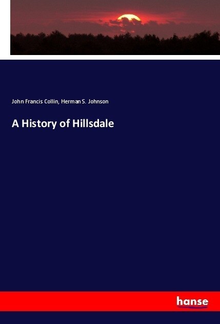 A History of Hillsdale (Paperback)