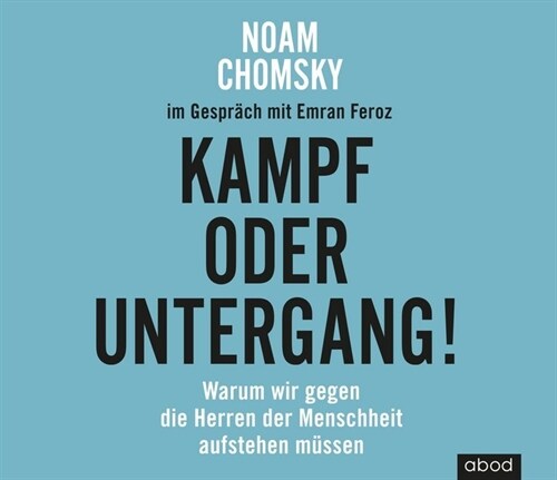 Kampf oder Untergang!, 1 Audio-CD (CD-Audio)