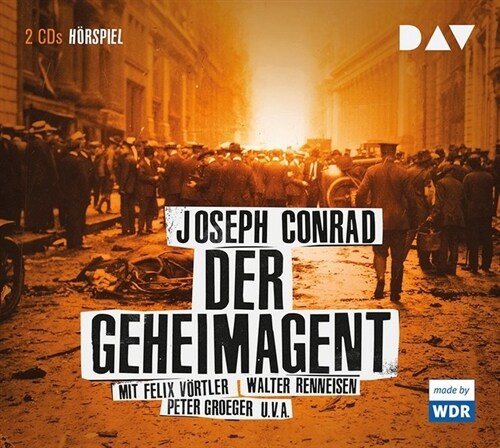 Der Geheimagent, 2 Audio-CDs (CD-Audio)