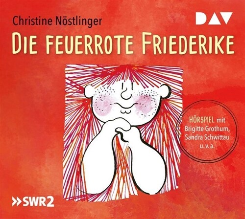 Die feuerrote Friederike, 1 Audio-CD (CD-Audio)