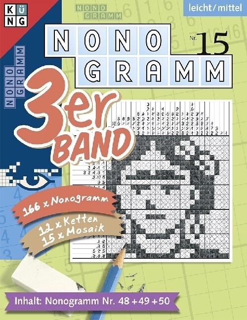 Nonogramm 3er-Band. Nr.15 (Paperback)