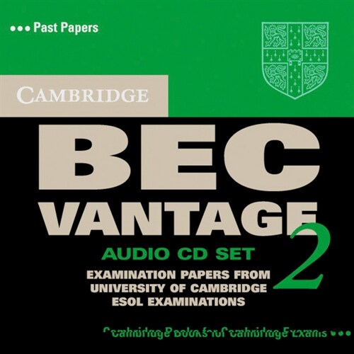 Cambridge BEC, Vantage 2, 1 Audio-CD (CD-Audio)