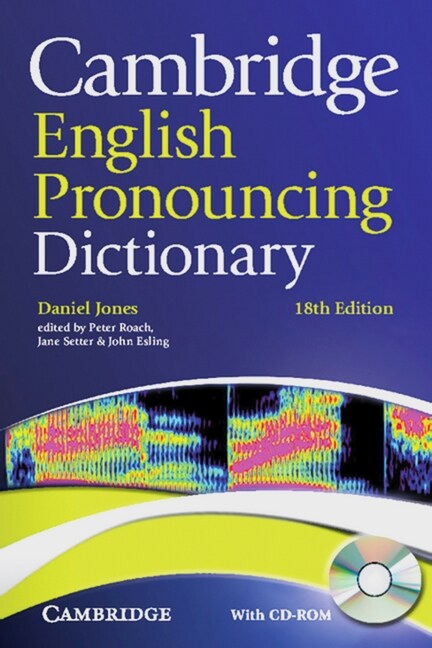 Cambridge English Pronouncing Dictionary, w. CD-ROM (Paperback)