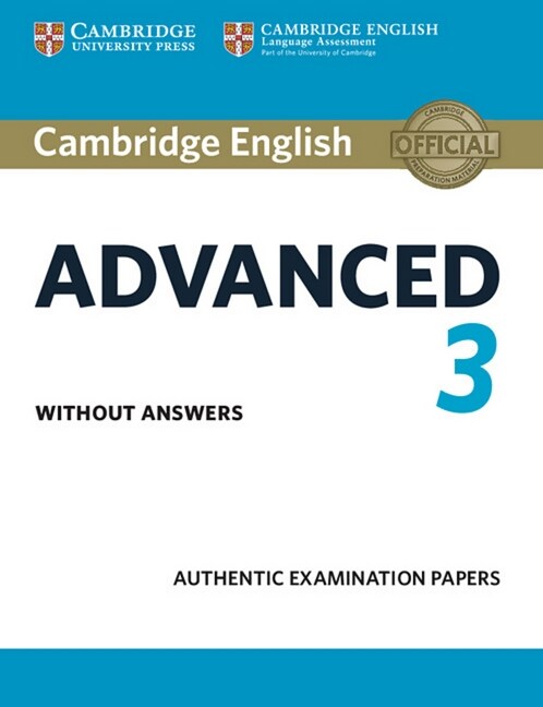 Cambridge English Advanced 3 - Students Book without answers (Paperback)