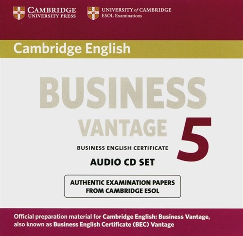 Cambridge BEC, Vantage 5, 2 Audio-CDs (CD-Audio)