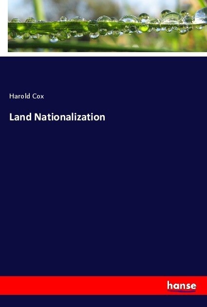 Land Nationalization (Paperback)
