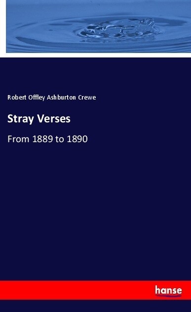 Stray Verses (Paperback)