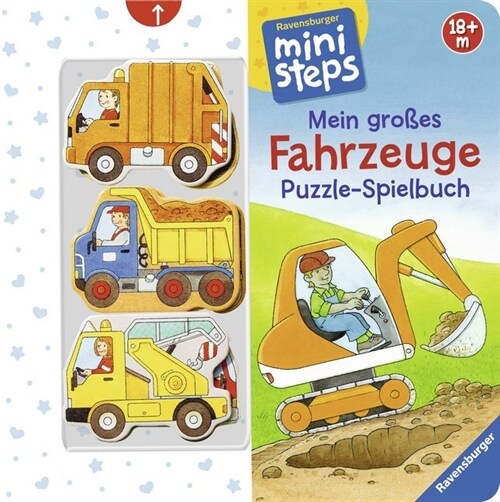 Mein großes Fahrzeuge Puzzle-Spielbuch (Board Book)