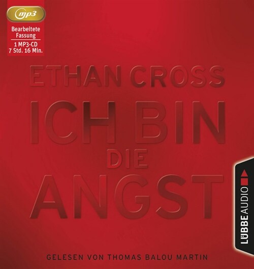 Ich bin die Angst, 1 MP3-CD (CD-Audio)