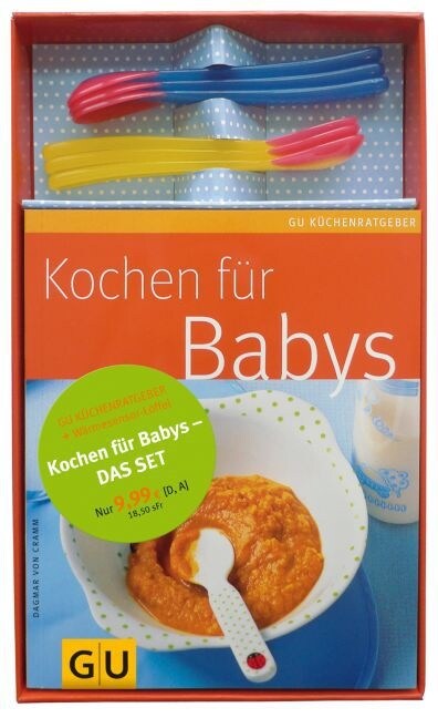 Kochen fur Babys, m. 6 Warmesensor-Loffel (Paperback)
