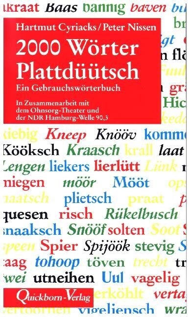 2000 Worter Plattduutsch (Paperback)