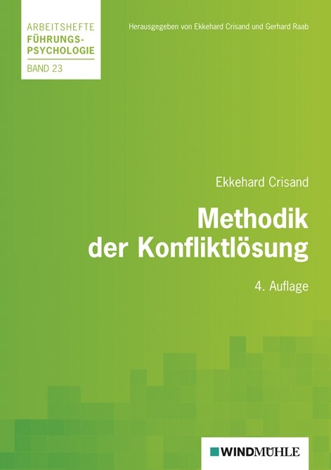 Methodik der Konfliktlosung (Paperback)