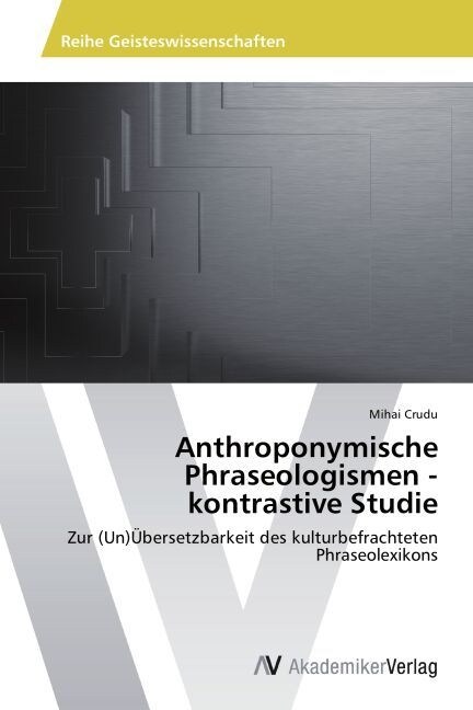 Anthroponymische Phraseologismen - kontrastive Studie (Paperback)