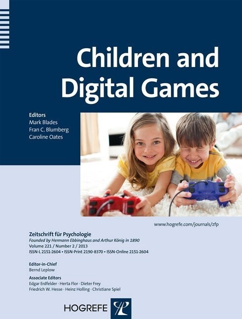 Children and Digital Games (Paperback)