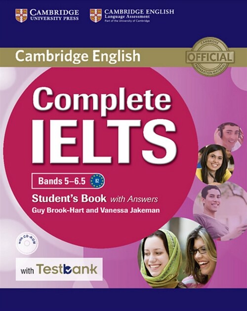 Complete IELTS - Bands 5-6.5 B2. Students Book with answers, with CD-ROM and Testbank (Paperback)