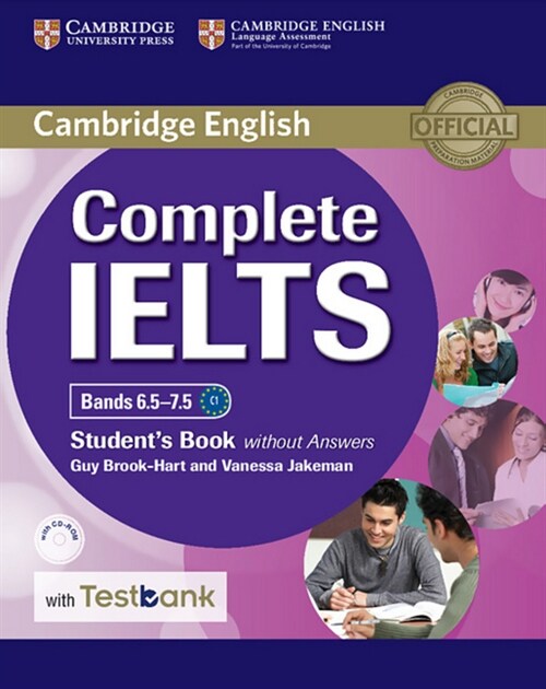 Complete IELTS - Bands 6.5-7.5 C1. Students Book without answers, with CD-ROM and Testbank (Paperback)