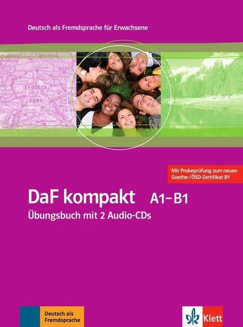 Ubungsbuch A1-B1, m. 2 Audio-CDs (Paperback)
