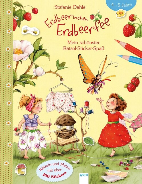 Erdbeerinchen Erdbeerfee - Mein schonster Ratsel-Sticker-Spaß (Paperback)
