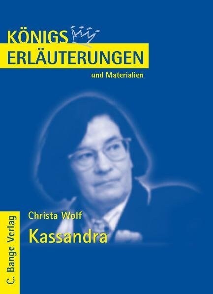 Christa Wolf Kassandra (Paperback)