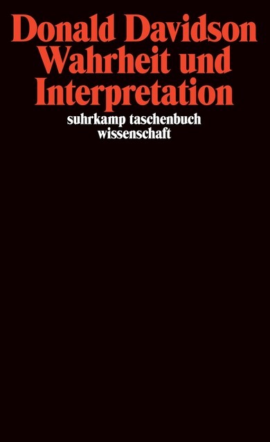 Wahrheit und Interpretation (Paperback)