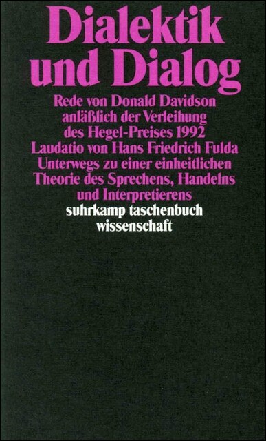 Dialektik und Dialog (Paperback)