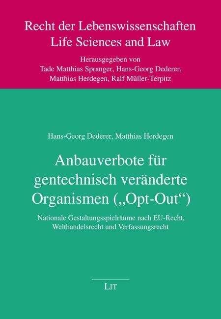 Anbauverbote fur gentechnisch veranderte Organismen (Opt-Out) (Paperback)