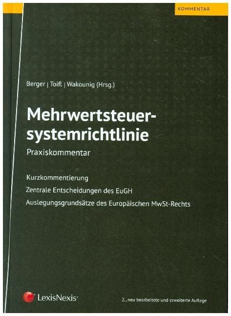 Mehrwertsteuersystemrichtlinie (Hardcover)