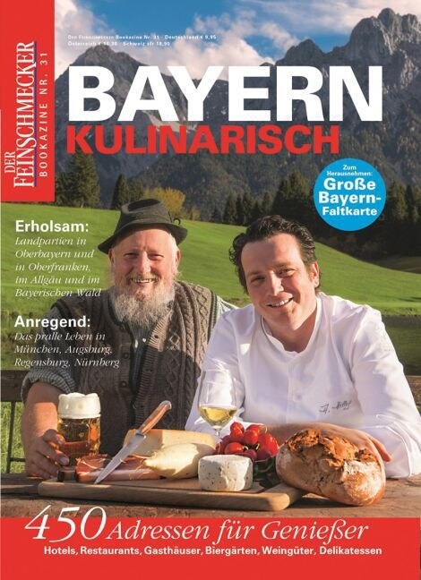 DER FEINSCHMECKER Bayern kulinarisch (Paperback)