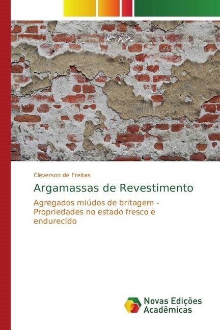 Argamassas de Revestimento (Paperback)