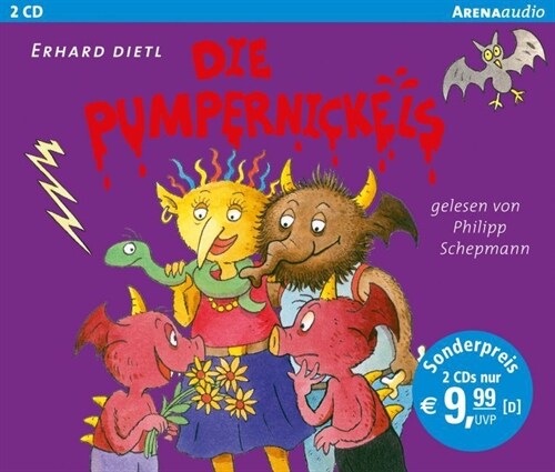 Die Pumpernickels - Karacho und der Vampirhase / Das große Monsterrennen, 2 Audio-CDs (CD-Audio)