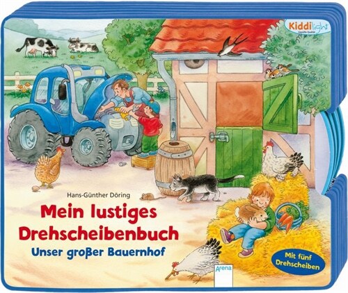 Mein lustiges Drehscheiben-Buch - Unser großer Bauernhof (Board Book)