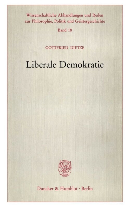 Liberale Demokratie (Paperback)