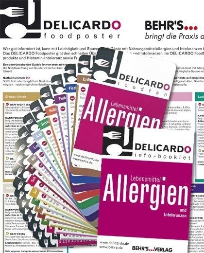DELICARDO Foodfan, Allergiefacher (Poster)