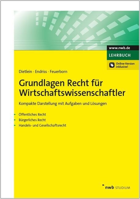 Grundlagen Recht fur Wirtschaftswissenschaftler (WW)