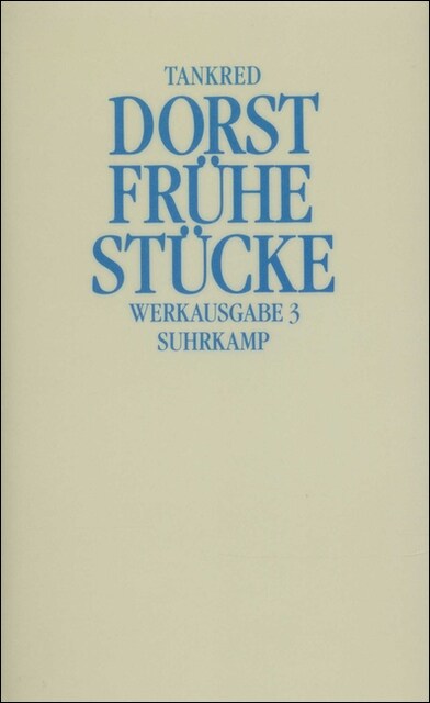 Fruhe Stucke (Hardcover)