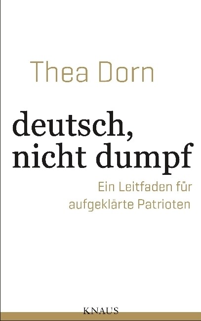 deutsch, nicht dumpf (Hardcover)