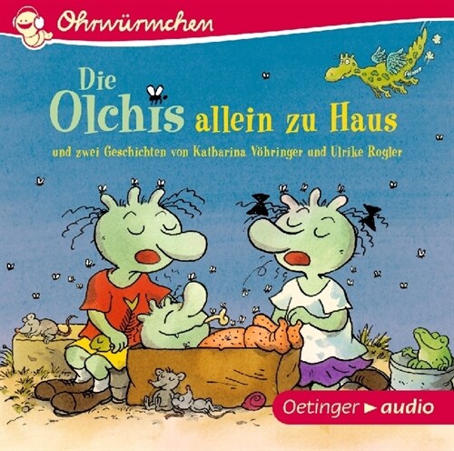 Die Olchis allein zu Haus und zwei Geschichten, Audio-CD (CD-Audio)