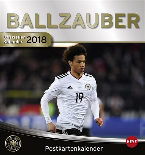 DFB Sammelkartenkalender 2018 - Ballzauber (Calendar)