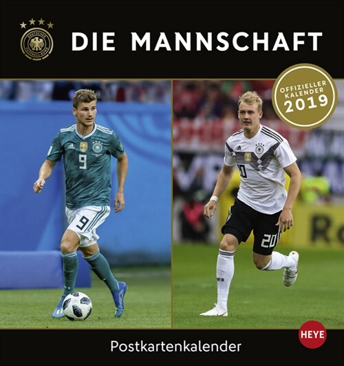 DFB Sammelkartenkalender 2019 (Calendar)