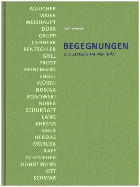 Begegnungen (Hardcover)