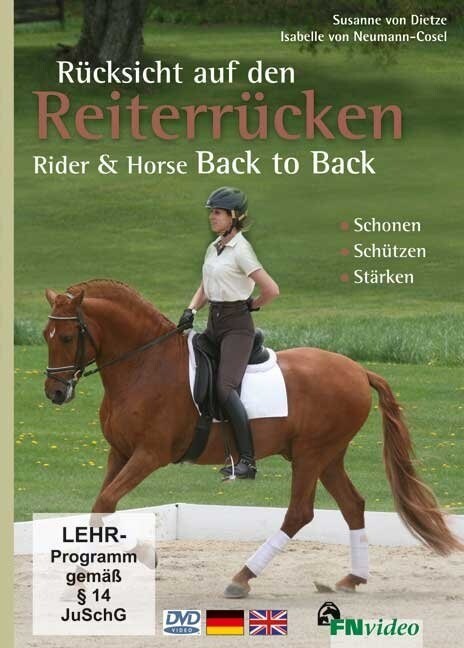 Rucksicht auf den Reiterrucken / Rider & Horse Back to Back, DVD (DVD Video)