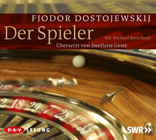 Der Spieler, 5 Audio-CDs (CD-Audio)