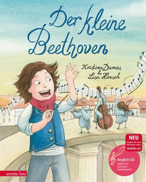 Der kleine Beethoven, m. Audio-CD (Hardcover)