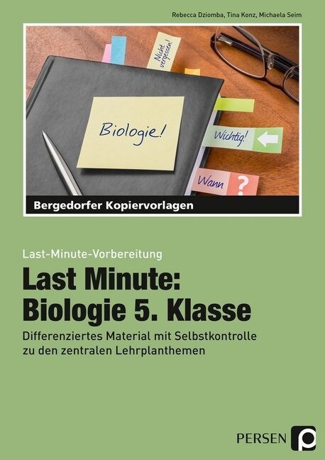 Last Minute: Biologie 5. Klasse (Paperback)