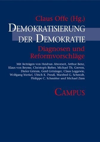 Demokratisierung der Demokratie (Paperback)