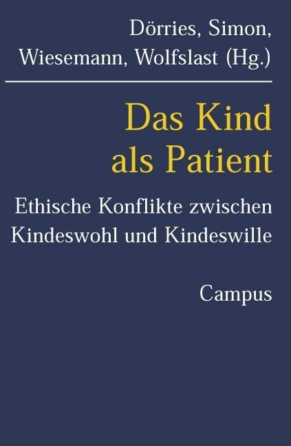 Das Kind als Patient (Paperback)